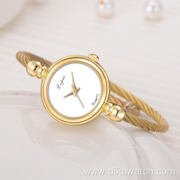 Korean Style Top Brand Fashion Women Watch Gold Bracelet Ladies Quartz Watches Luxury Jewelry Wristwatch Gift For Ladies reloj